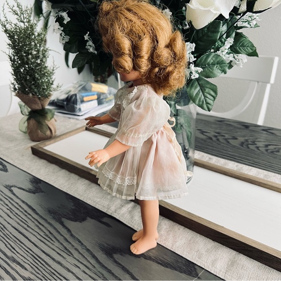 🍭 1950’s Vintage IDEAL Shirley Temple Doll ST-15 N Flirty Eyes 14” Jointed - Picture 6 of 11